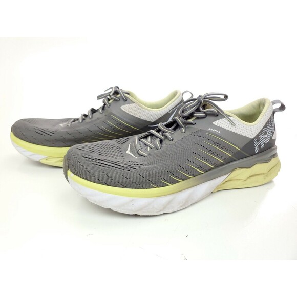 Hoka One One Arahi 3 Mens Size 11 Gray Yellow Athletic Running Shoes Sneaker main image 7